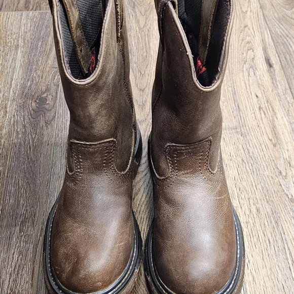 Rocky Brown Kid's Western Boots - Picture 1 of 7